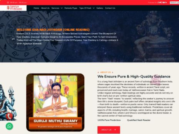agasthiyasivanadijothidam.com