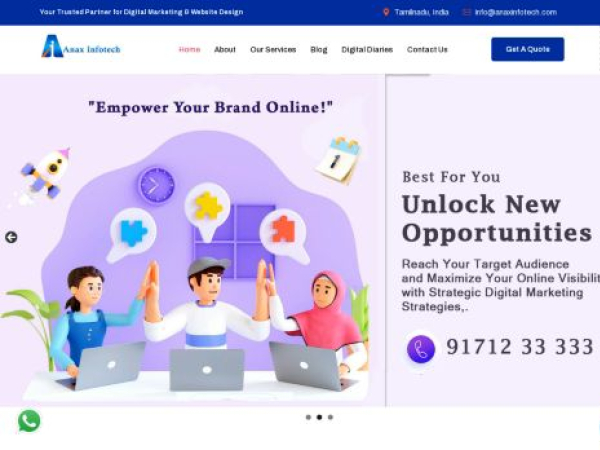 anaxinfotech.com