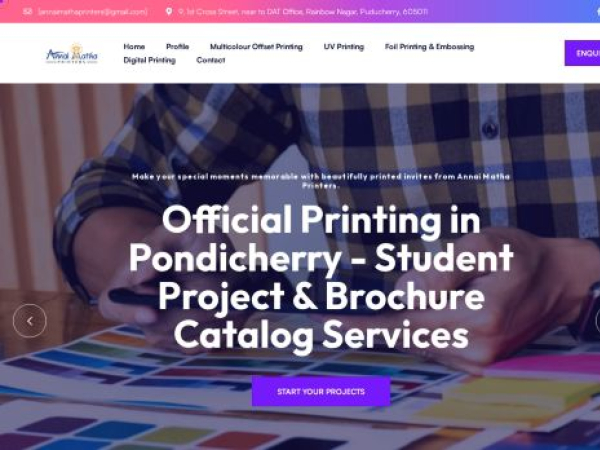 annaimathaprinters.com