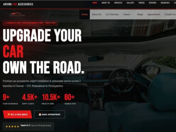 arvindcaraccessories.com