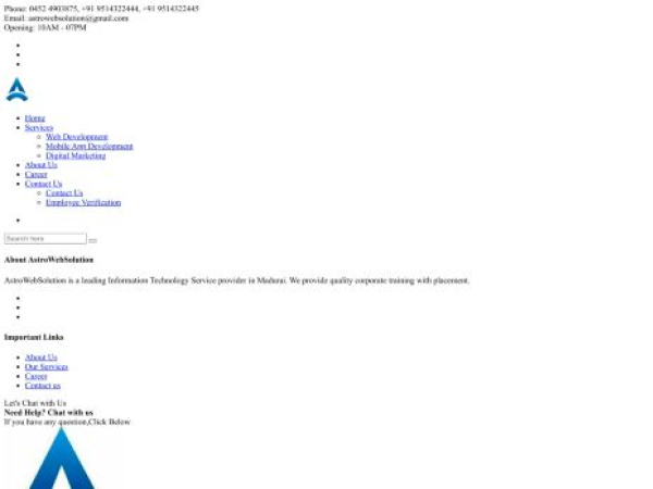 astrowebsolution.com