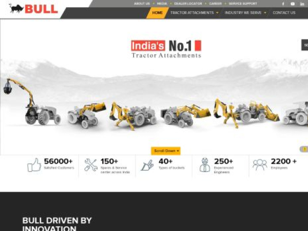 bulltractorattachments.com