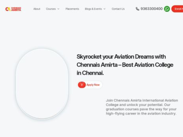 chennaisamirtaaviation.com
