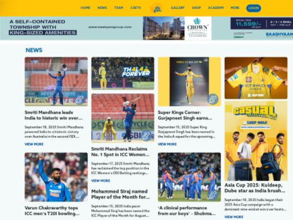 chennaisuperkings.com