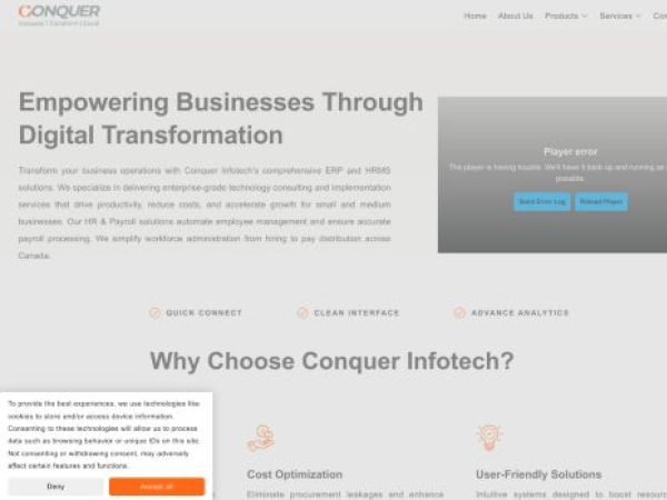 conquerinfotech.com