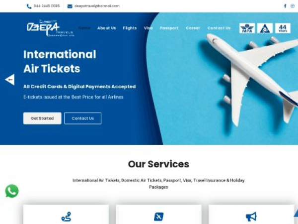 deepatravels.com