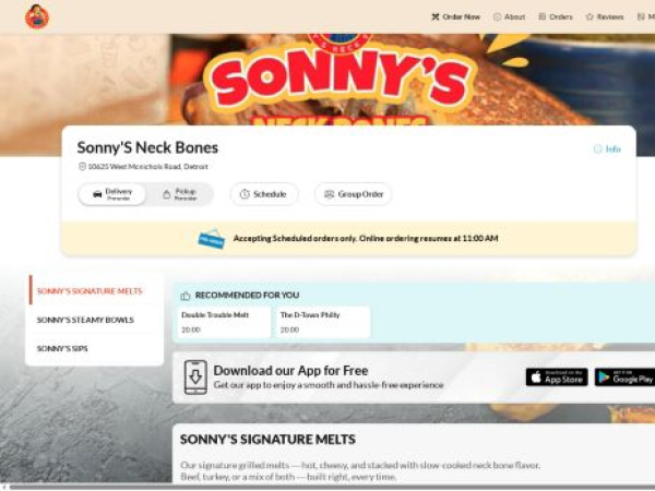 eatsonnysonline.com