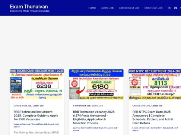 examthunaivan.com
