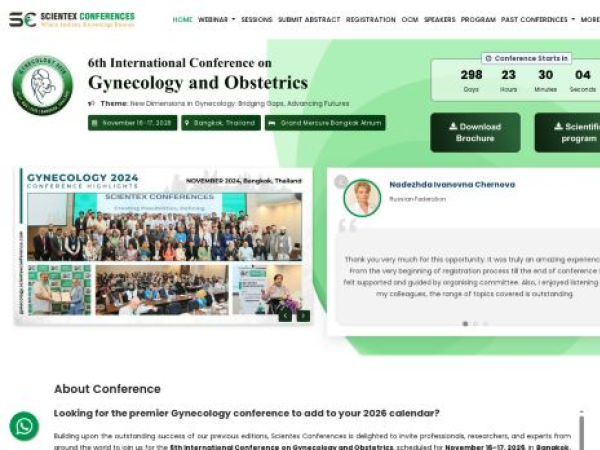 gynecology.scientexconference.com