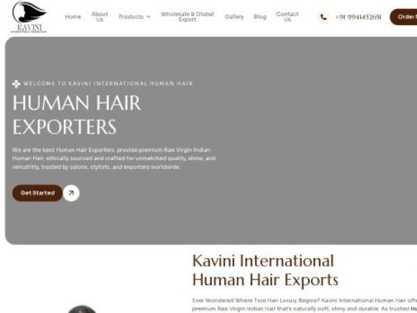 kavinihumanhair.com