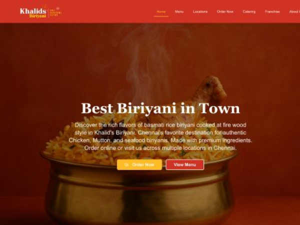 khalidsbiriyani.com