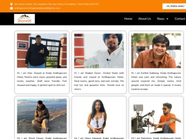 kodaiandhapuramroomsandcottages.com