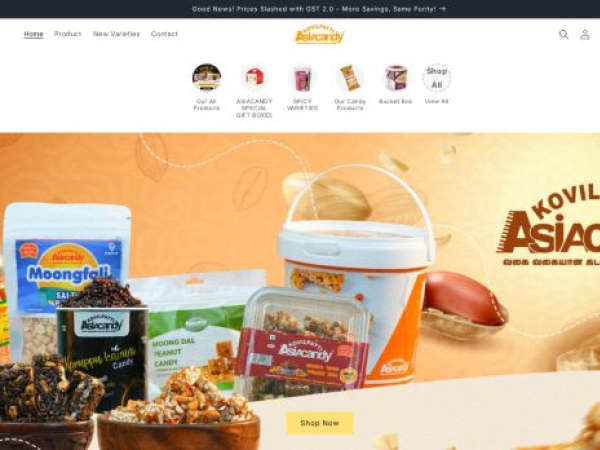 kovilpattiasiacandy.com