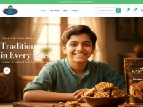 kovilpattikarthicksweets.com