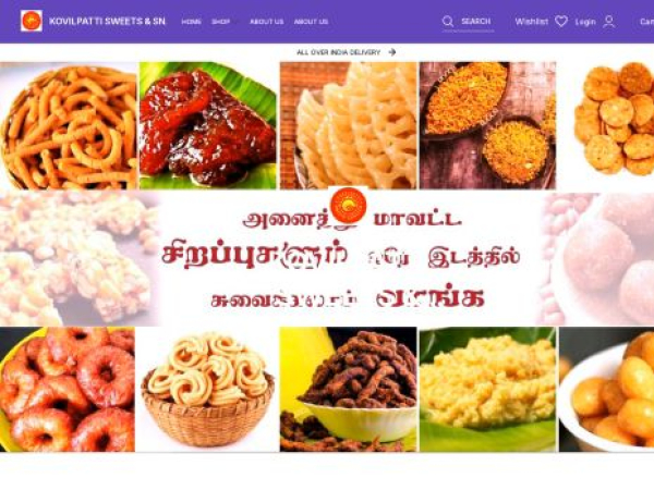 kovilpattisweetsandsnacks.online