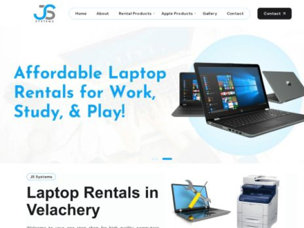 laptoprentalsvelachery.com