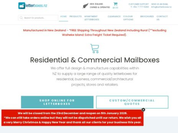 letterboxes.nz