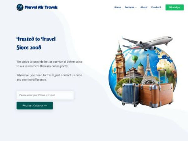 marvelairtravels.com