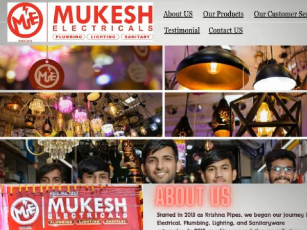 mukeshelectricals.com