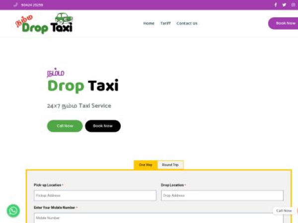 nammadroptaxi.com