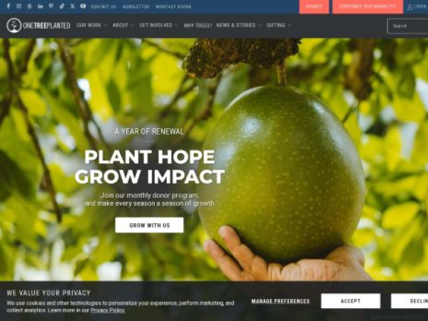 onetreeplanted.org