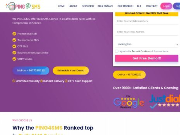ping4sms.com