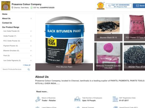 prasannacolourcompany.com