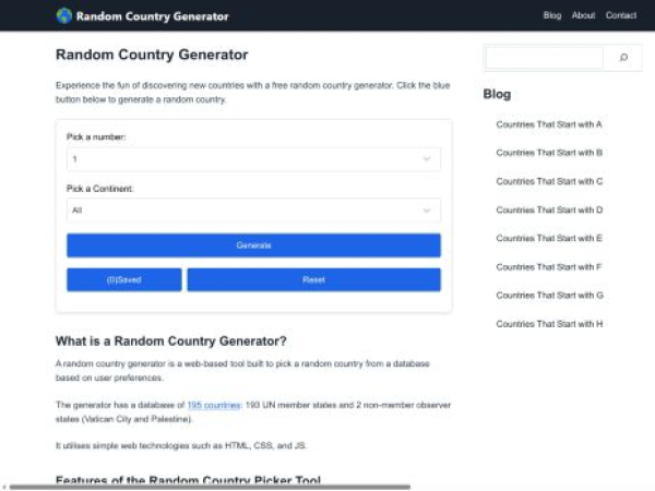 randomcountrygenerator.net