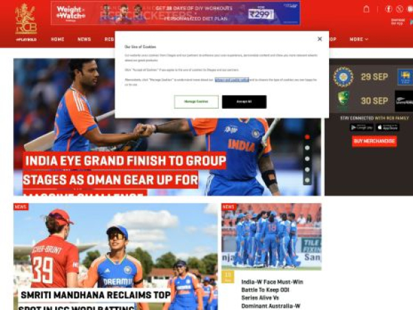 royalchallengers.com