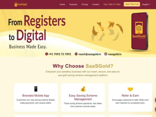 saasgold.in