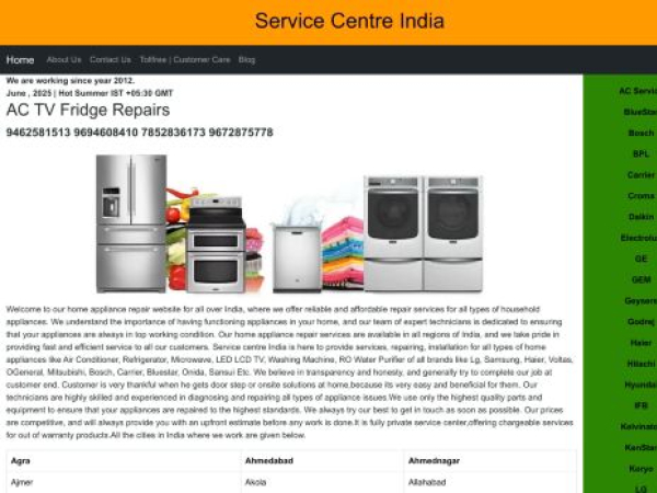 servicecentreindia.com