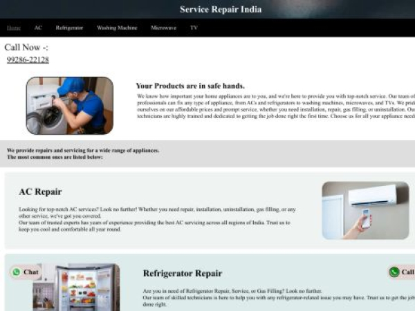 servicerepairindia.com