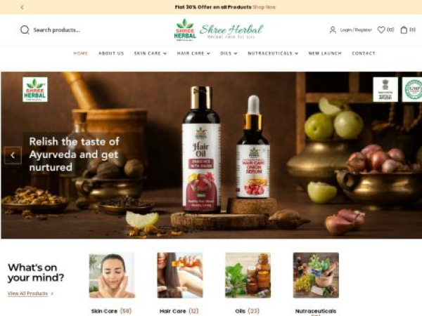 shreeherbalnilgiris.in