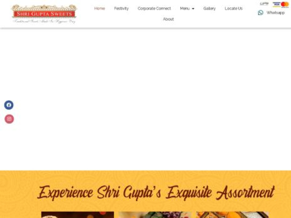 shriguptasweets.in