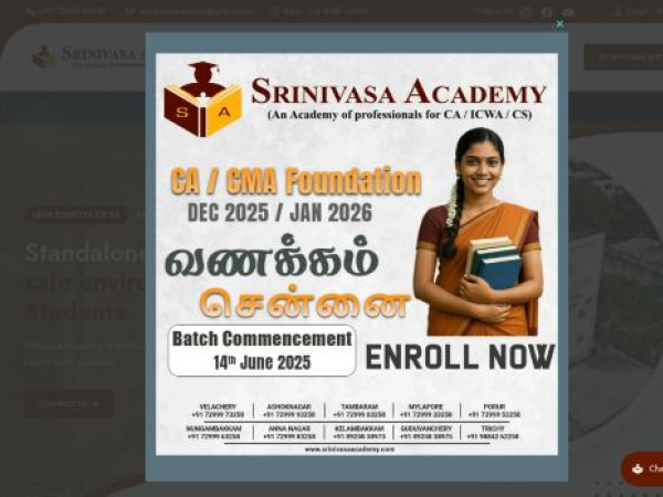 srinivasaacademy.com