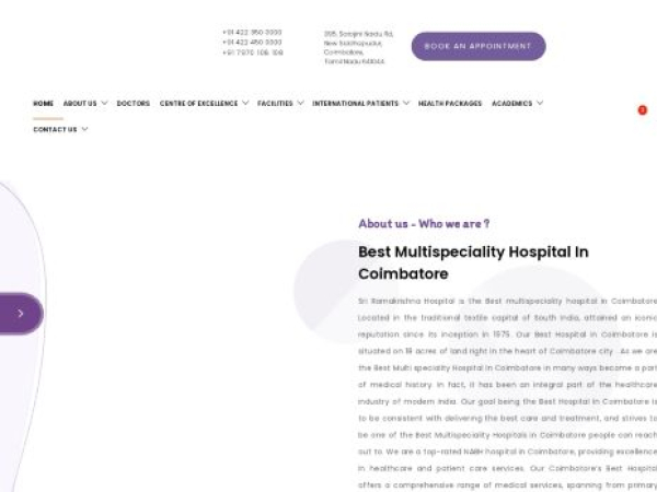 sriramakrishnahospital.com