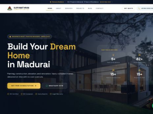 suryamithranhomes.com