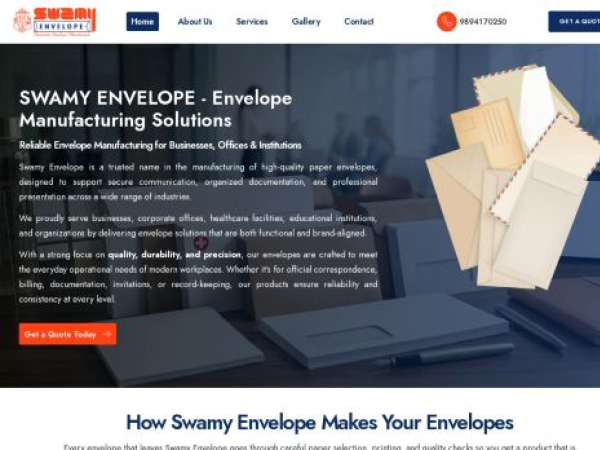 swamyenvelope.in