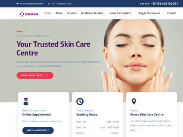 swaraskincare.com