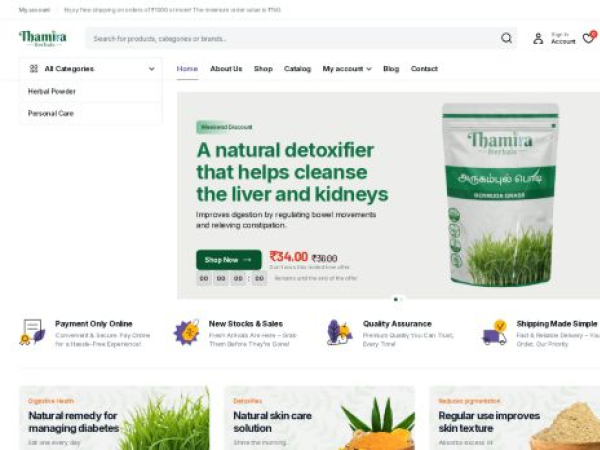 thamiraherbals.com