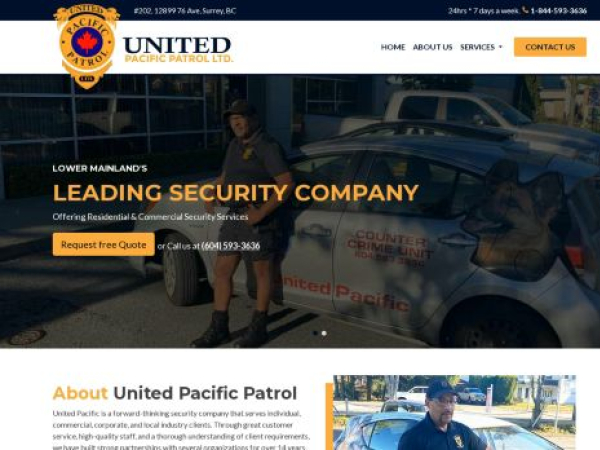 unitedpacificpatrol.com