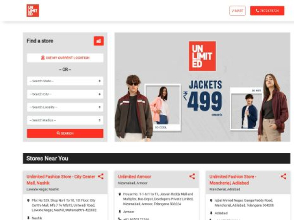 unlimitedstores.vmartretail.com