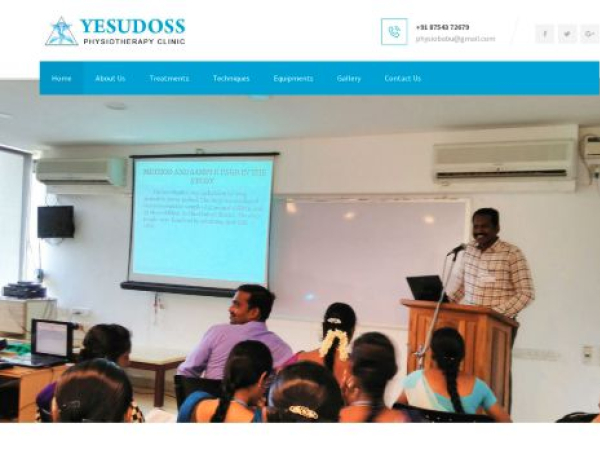 yesudossphysio.com